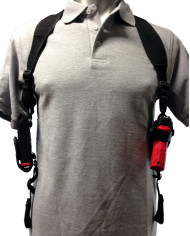 GK® Holster d'épaule en Cordura® pour pistolet 4 & 5"