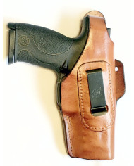 Front Line® Etui Cuir Moulé 4 en 1 S&W M&P9  Droitier