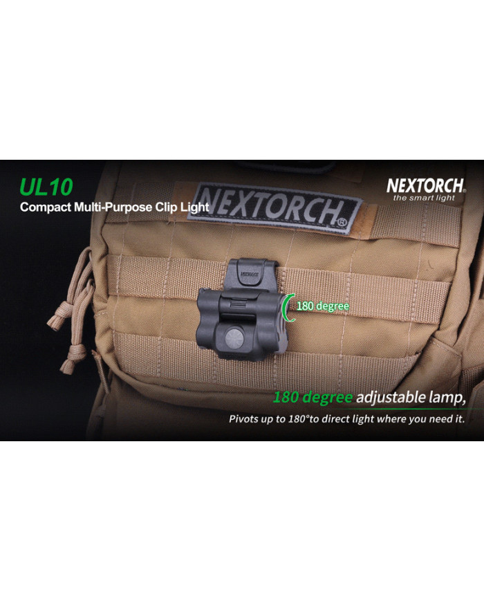NEXTORCH® UL 10 Compact Multi-Purpose Clip Light